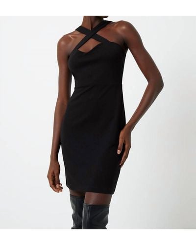 French Connection Rafe Ponte Jersey Bodycon Dress - Black