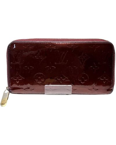 Louis Vuitton Zippy Patent Leather Wallet (pre-owned) - Red
