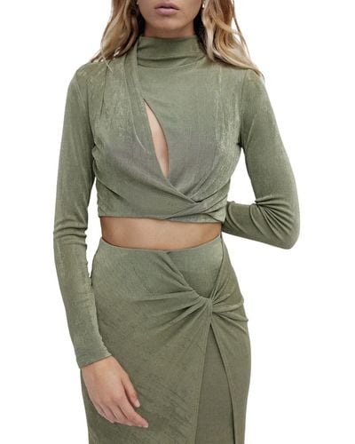 Significant Other Ivy Top - Green