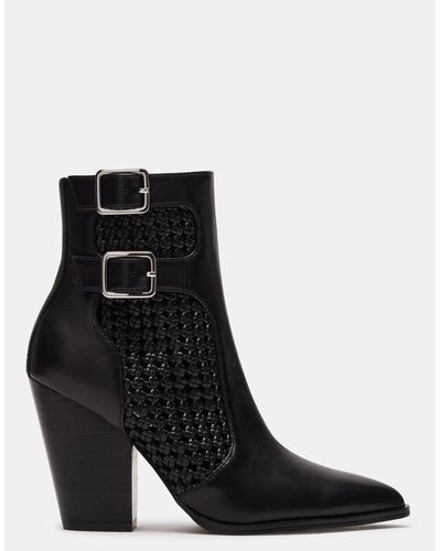 Steve Madden Liz Leather - Black