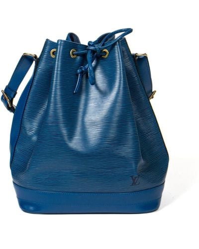 louis vuitton blue handbag