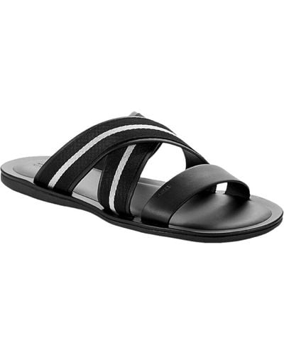 Bally Sasha 6234150 Slide Sandals - Black