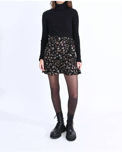 Molly Bracken Light As A Flower Skirt - Black