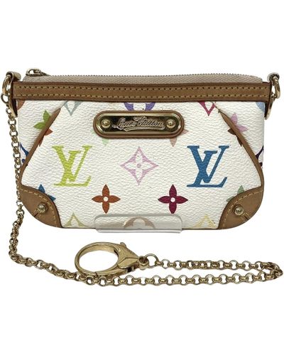 Louis Vuitton Milla Canvas Clutch Bag (pre-owned) - Metallic