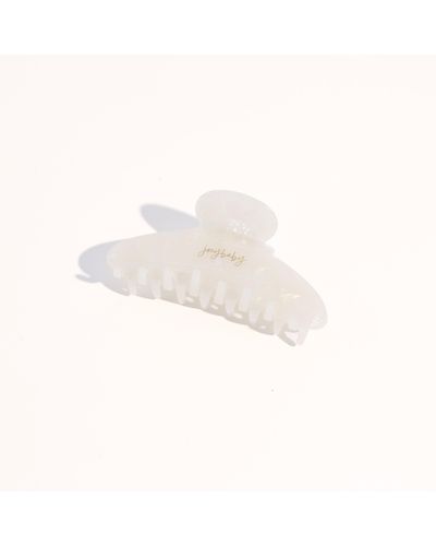 Joey Baby Classic Hair Claws & Clip - White