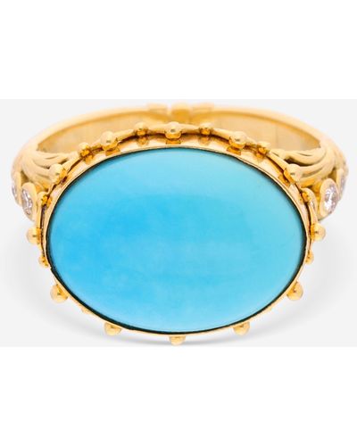 Konstantino Limited 18k Yellow Gold - Blue