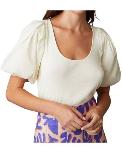 Marie Oliver Leigh Top - White