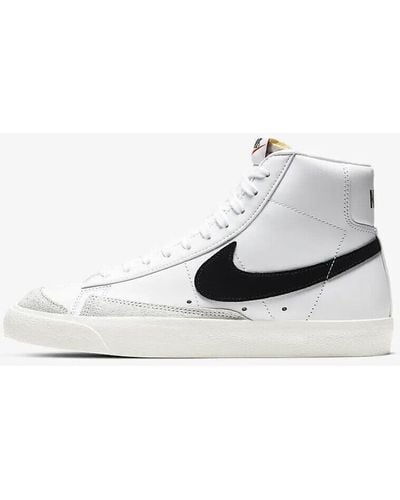 Nike Blazer Mid '77 Cz1055-100 /sail/black Skateboard Shoes Nr2534 - White
