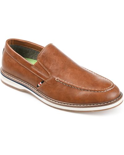 Vance Co. Harrison Slip-on Casual Loafer - Brown