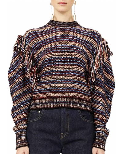 Ulla Johnson Arquette Pullover Sweater - Multicolor