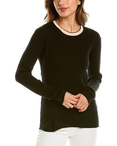 Cecilie Copenhagen Smokebelch Wool Sweater - Black