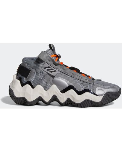 adidas Exhibit B Candace Parker Mid Basketball Shoes - Gray