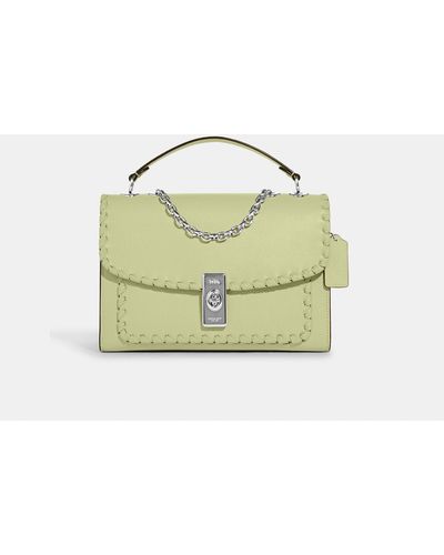 COACH Lane Shoulder Bag With Whipstitch - Green