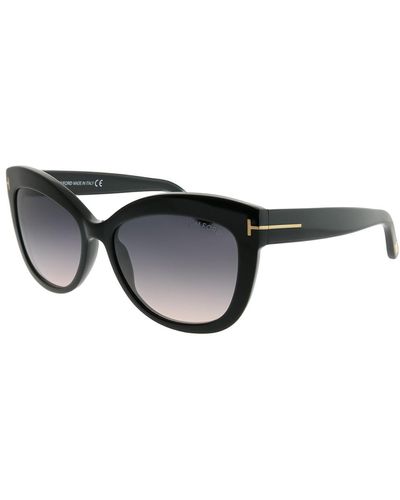 Tom Ford Alistair Tf 524 01b Cat-eye Sunglasses - Black