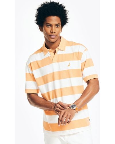 Nautica Sustainably Crafted Classic Fit Striped Polo - Multicolor