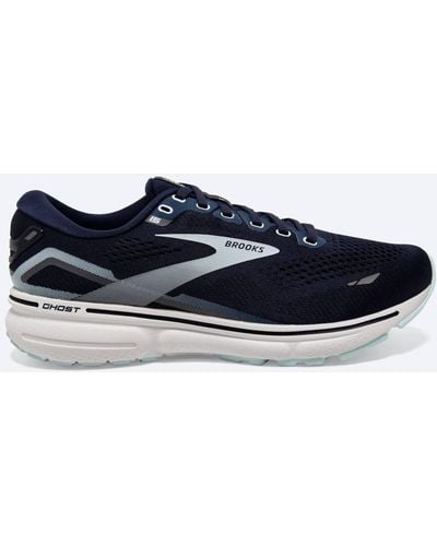 Brooks Ghost 15 Running Shoes - D/wide Width - Blue