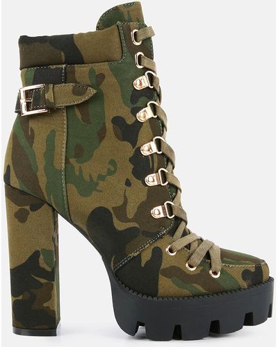 Camouflage boots hotsell for ladies