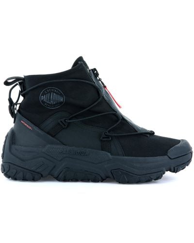 Palladium Off-grid Hi Zip Waterproof Boots - Blue