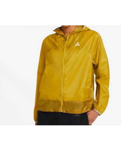 Nike Acg Cinder Cone Woman's Jacket - Yellow