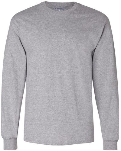 Champion Long Sleeve T-shirt - Gray