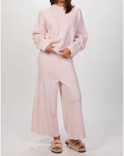 In the mood for love Kora Tricot Pant - Pink