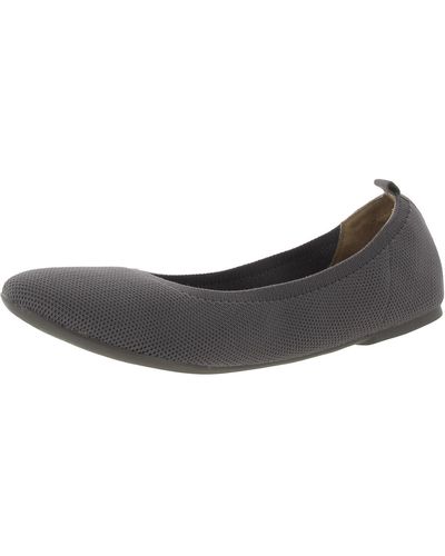 RSVP Belen Cushioned Footbed Slip-on Ballet Flats - Gray