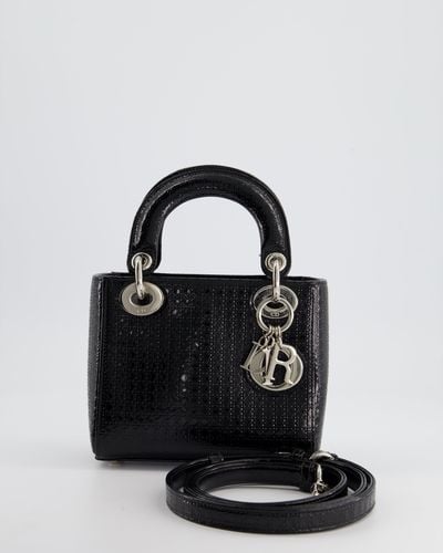 Dior Mini Lady Dior Bag - Black