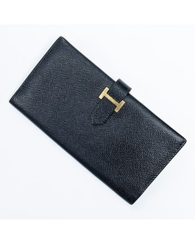 Hermès Bearn Wallet - Black
