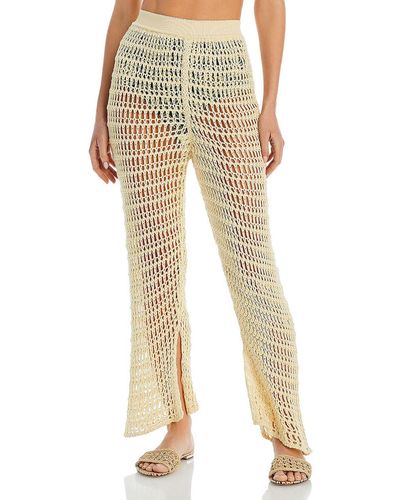 Haight Olivia Crochet Pants Cover-up - Natural