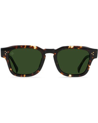 Raen Rece Pol S217 Square Polarized Sunglasses - Green
