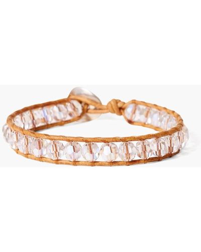 Chan Luu Single Wrap Bracelet - White