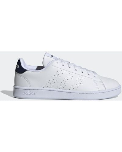 adidas white Advantage Shoes