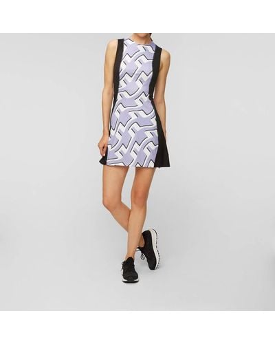 J.Lindeberg Helena Print Dress - Blue