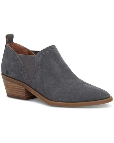 Lucky brand store gray boots