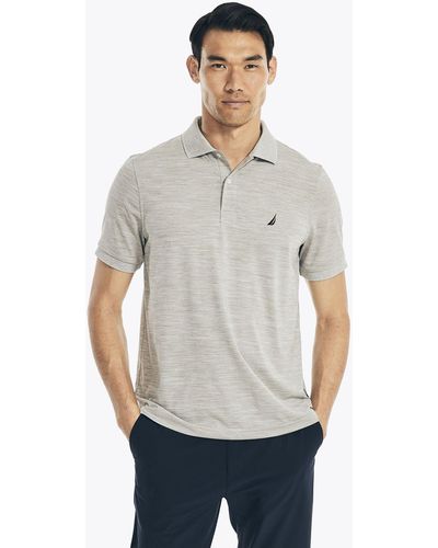 Nautica Navtech Classic Fit Performance Polo - Gray