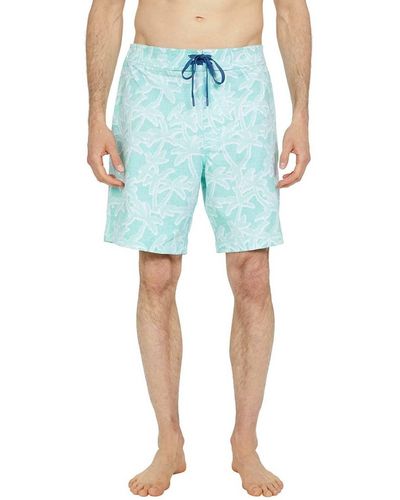 Southern Tide Palm Water Shorts - Blue