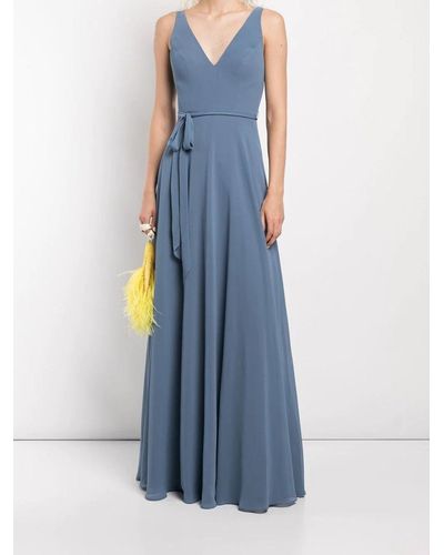 Marchesa Aprilia Dress - Blue