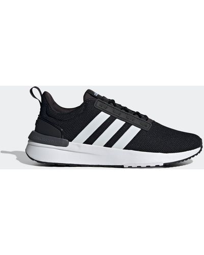 adidas Cloudfoam Race Shoes in Black for Men Lyst