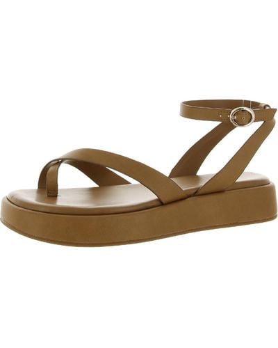 Alfani Dressy Slingback Strappy Sandals - Brown