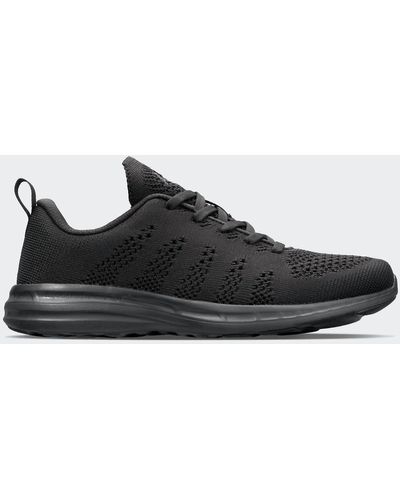 Athletic Propulsion Labs Techloom Pro Running Shoes In Black