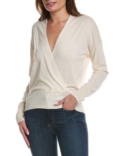 Forte Hooded Cashmere-blend Pullover - White