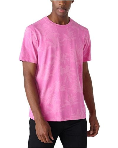 Karl Lagerfeld Cotton Crewneck T-shirt - Pink