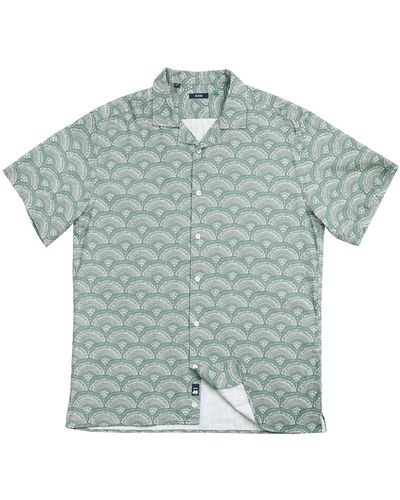 Benson Malibu Button Up Shirt - Green
