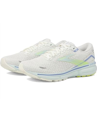Brooks Ghost 15 Running Shoes ( B Width ) - White
