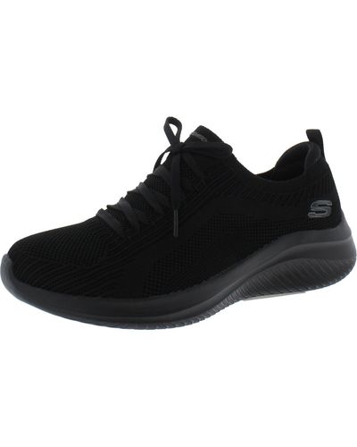 Skechers Ultra Flex 3.0 Performance Lifestyle Slip-on Sneakers - Black
