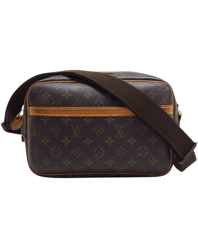 Louis Vuitton Canvas Shopper Bag (pre-owned) - Black