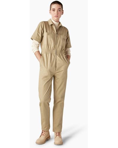 Dickies Vale Coveralls - Natural