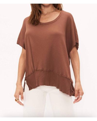 Project Social T Dalette Tee - Brown