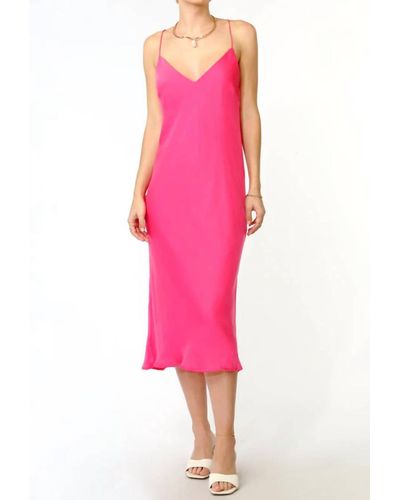 Greylin Sandra Strappy Slip Dress - Pink