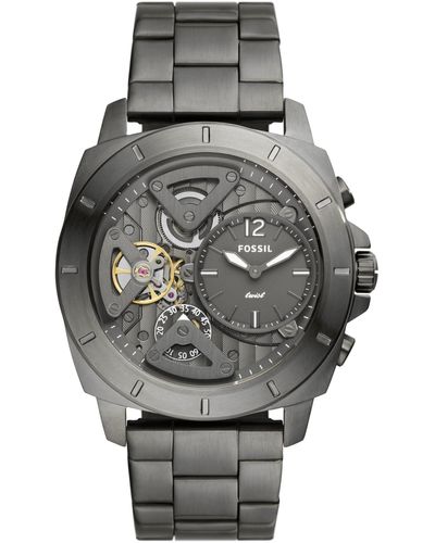 Fossil Privateer Twist, Stainless Steel Watch - Gray